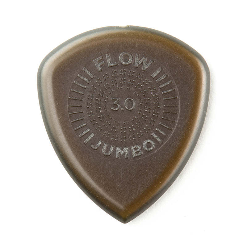 Jim Dunlop Flow Jumbo 3.0mm Guitar Picks (547P3.0) 3 Pack