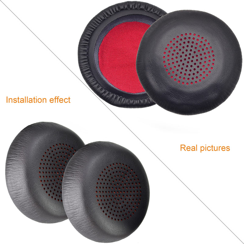 [AUSTRALIA] - Voyager Focus UC Ear Pads - Replacement Ear Cushion Cover Compatible with Poly Voyager Focus UC, Plantronics Voyager Focus UC B825 Binaural, BLACKWIRE 5220 5210 7225, Voyager Focus 2 UC USB-A Headset 