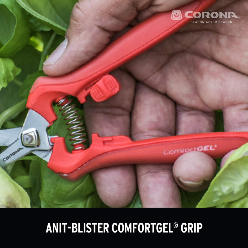 Corona FS 3214D ComfortGEL Leaf & Stem Micro Snips, Pack of 1