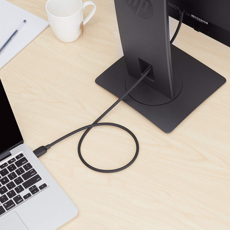 AmazonBasics 48Gbps High-Speed 8K HDMI Cable, Black - 3 Feet