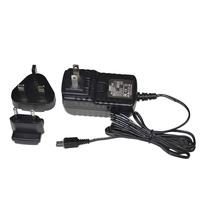 HQRP Wall AC Adapter Compatible with JVC Everio AP-V14U AP-V15U AP-V16U AP-V18U GZ-MG330 GZ-MG255 GZ-MG255U GZ-MG155 GZ-MG130 GR-D23E GR-D32U GR-D295 GR-D726 GZ-HM1 GR-D395U GR-D745 Camcorder Charger