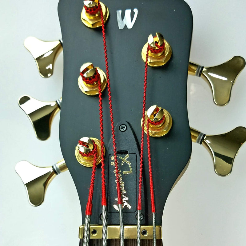 GHS Strings 5M-DYB 5-String Bass Boomers, Nickel-Plated Electric Bass Strings, Long Scale, Medium (.045-.130) Original Version
