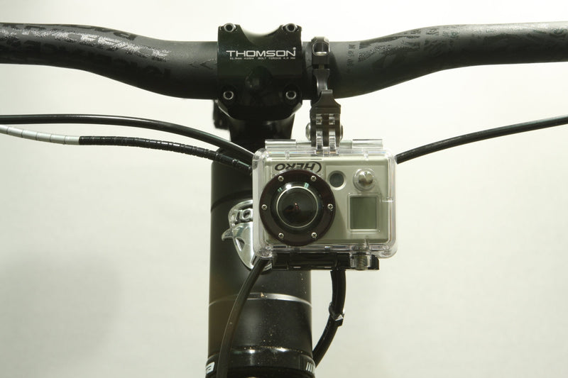 K-EDGE GO BIG Pro Handlebar Mount for GoPro Hero (K13-420 Gun Metal Grey) GunMetal