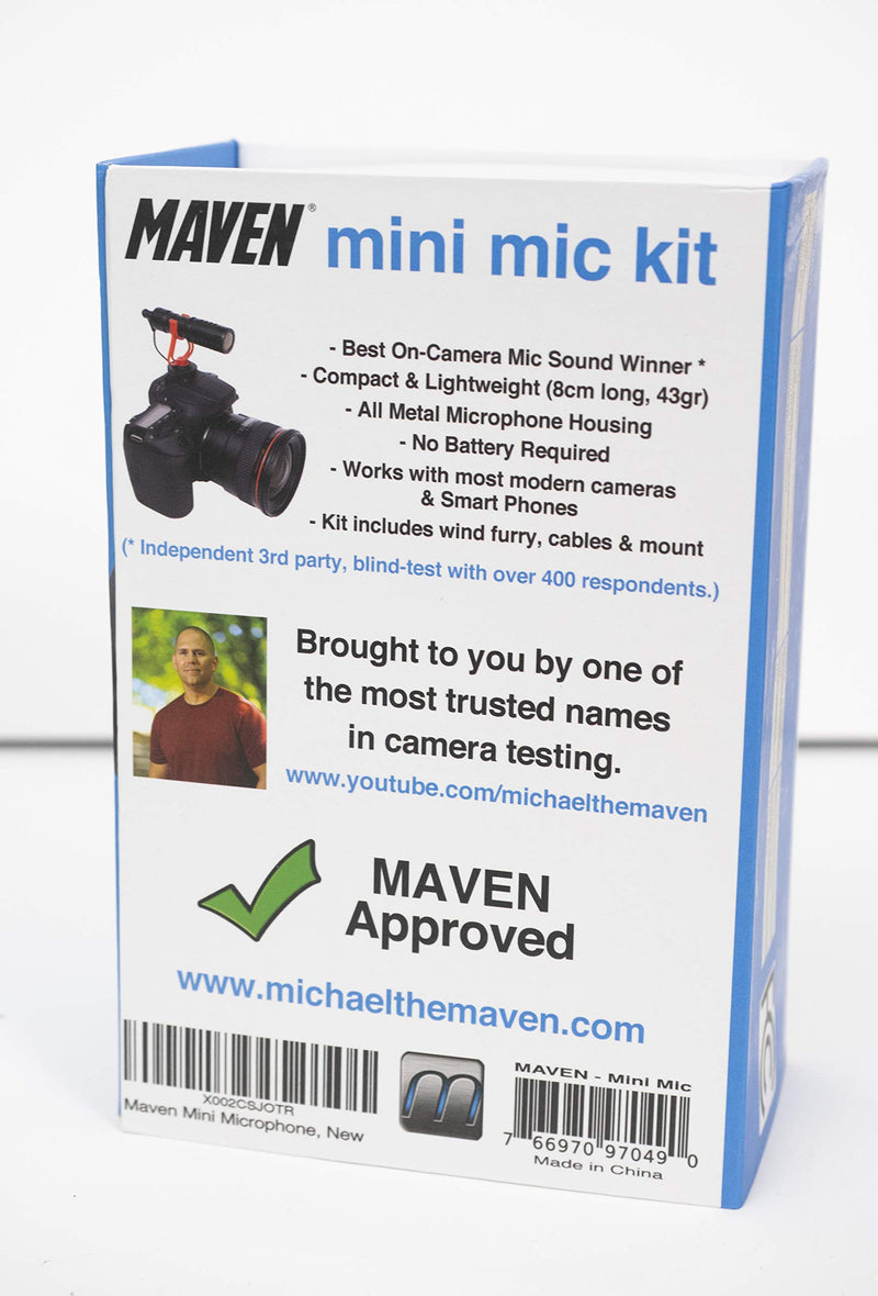 Maven Mini Microphone Kit for Cameras