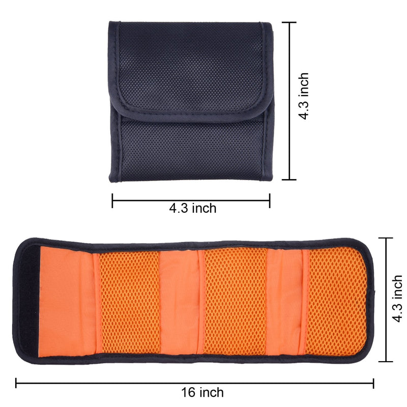 Sunmns 3 Pocket Camera Lens Filter Carry Case Bag Pouch for Filters 25 mm to 77 mm