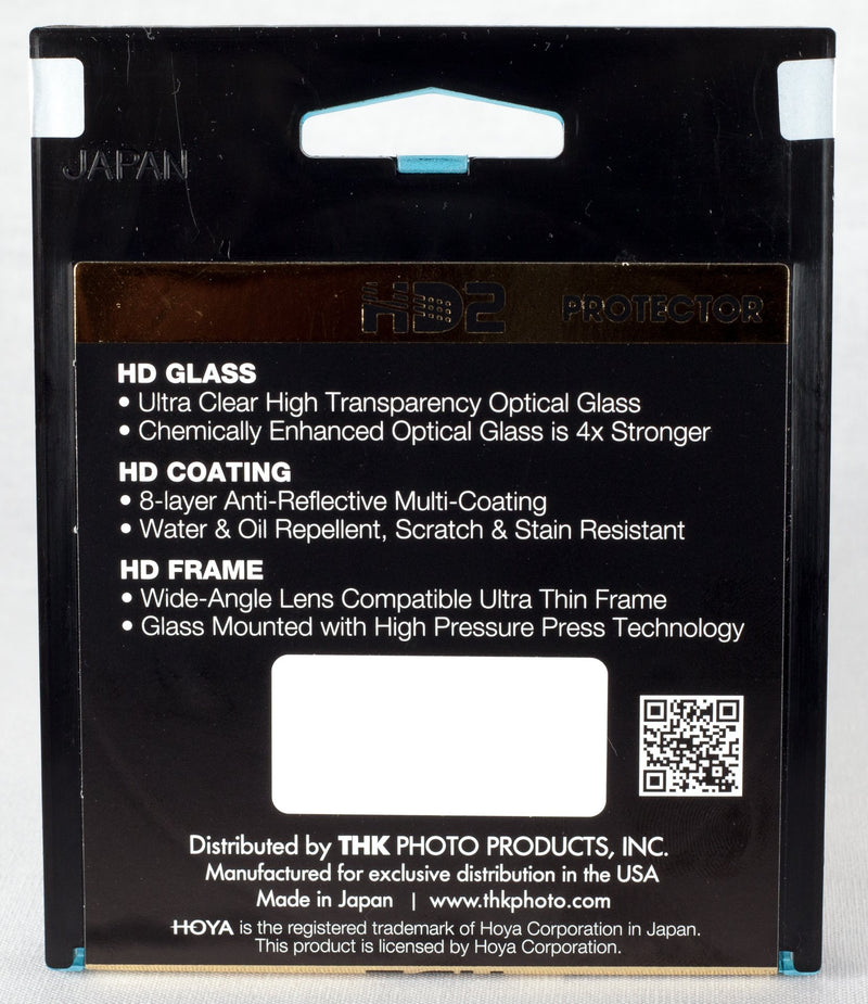 Hoya 37mm HD2 Protector, 8-layer Multi-Coated Glass Filter