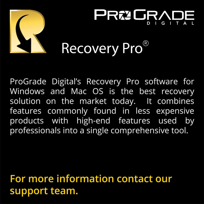 [AUSTRALIA] - Prograde Digital SD UHS-II 64GB Card V60 –Up to 130MB/s Write Speed and 250 MB/s Read Speed | for Professional Vloggers, Filmmakers, Photographers & Content Curators 