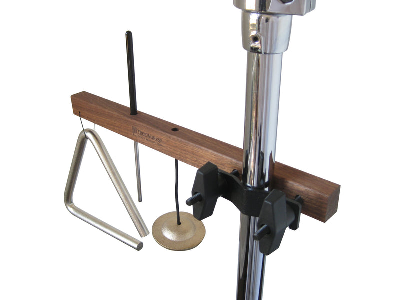 TreeWorks Chimes TRE53 Made in USA Triangle Mount with Finger Cymbal and Triangle Beater [Triangle Not Included] (VIDEO)