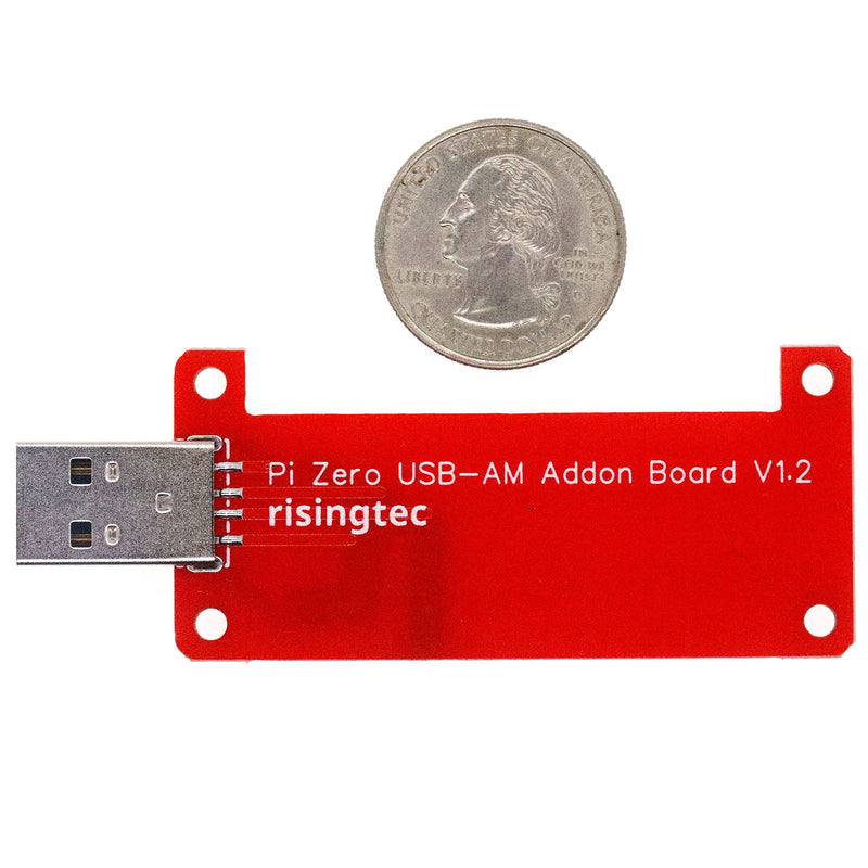 risingsaplings USB Type-A Connector Dongle Expansion Breakout Module Kit for Raspberry Pi Zero/W