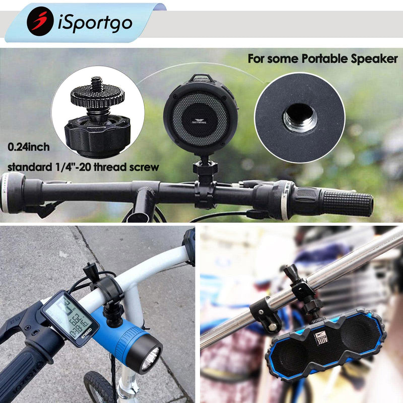 iSportgo Bike Bracket Bicycle Mount Holder for Outdoor Portable Bluetooth Speakers / GoPro Hero / Cameras