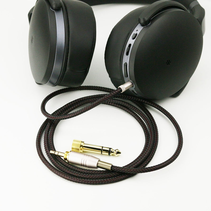 NewFantasia Replacement Audio Upgrade Cable for Sennheiser HD4.40, HD4.50, HD4.30i, HD4.30G Headphones 200cm/6ft 2meters