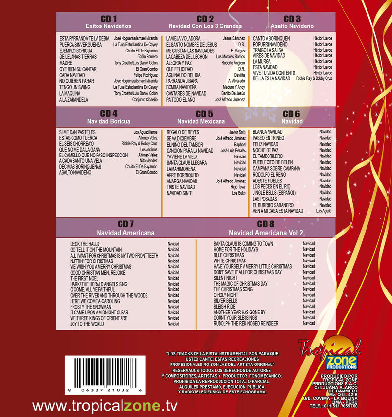 Karaoke Pack Navidad 93 Best Songs