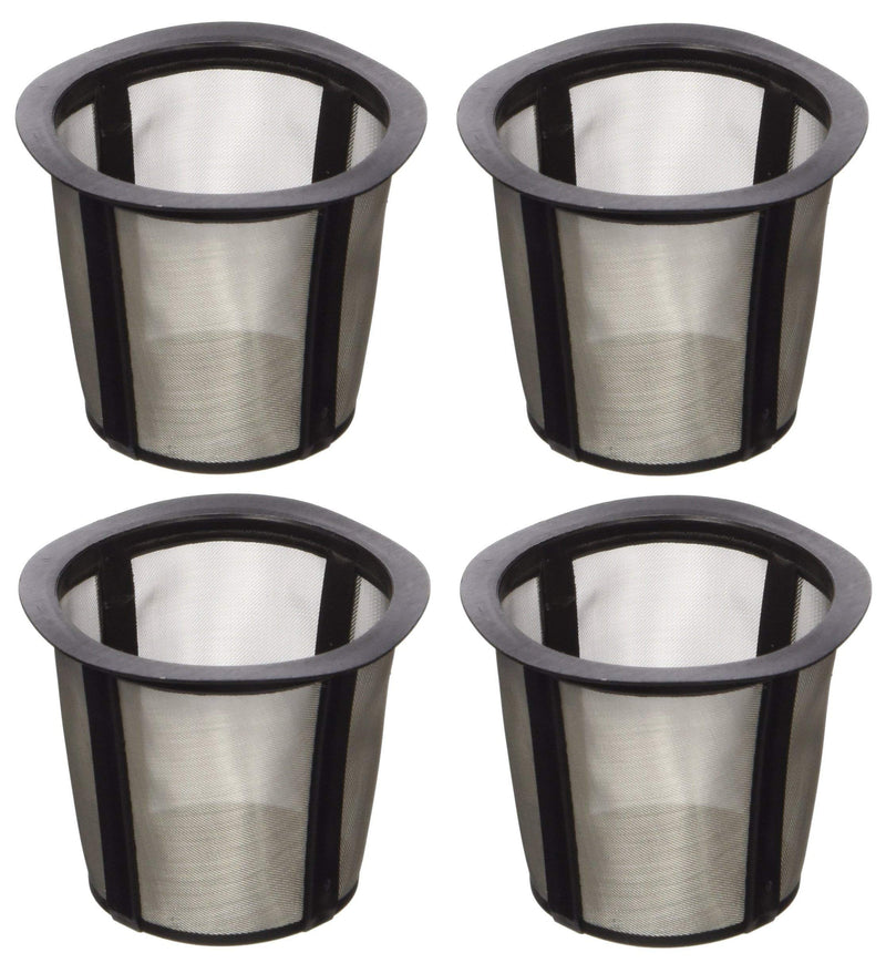 PureWater Filters Pack of 4 Filter Basket Replacements Designed to be Compatible With Keurig My K-Cup Reusable Coffee Brewer Machines