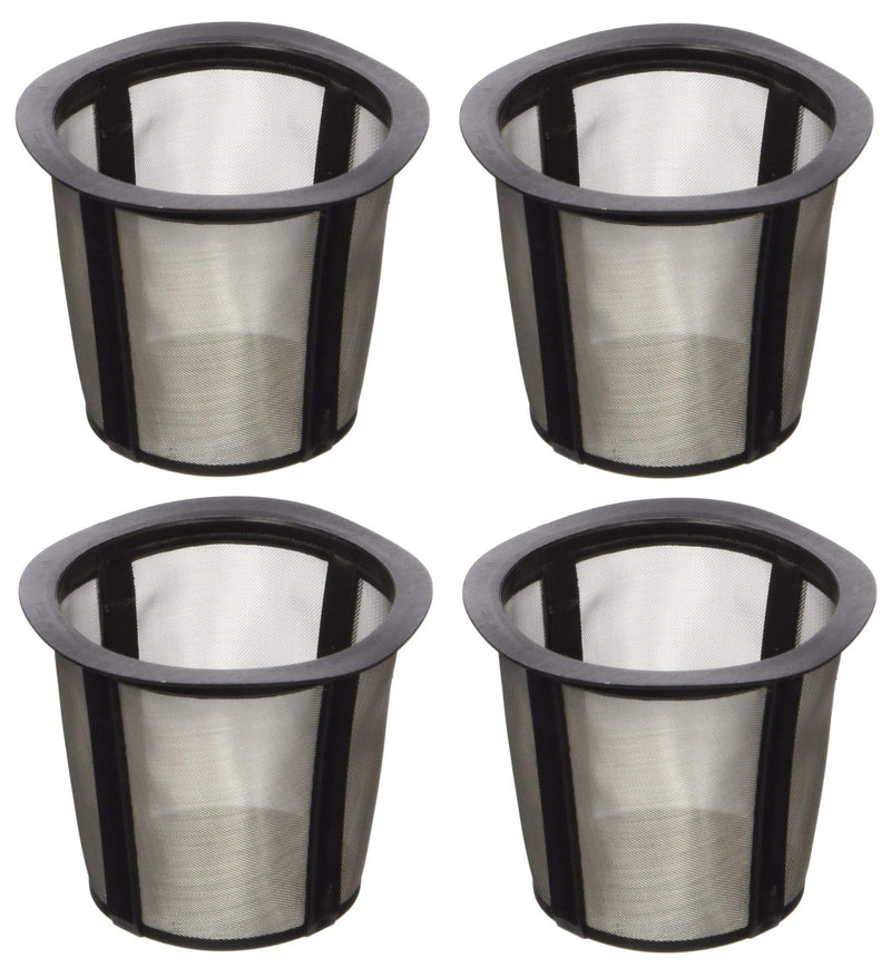[AUSTRALIA] - PureWater Filters Pack of 4 Filter Basket Replacements Designed to be Compatible With Keurig My K-Cup Reusable Coffee Brewer Machines 