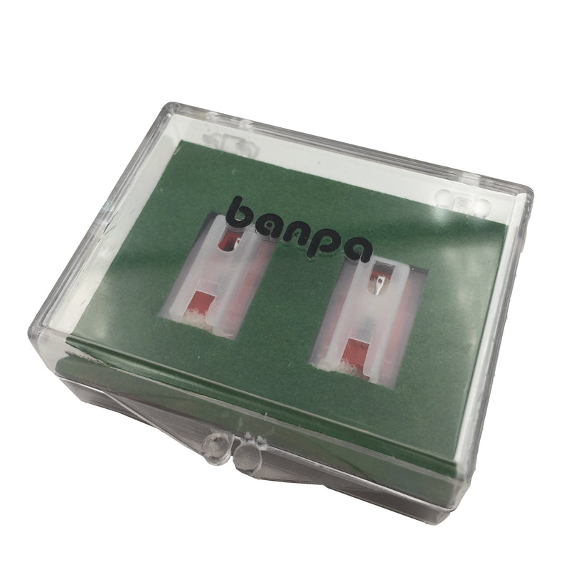 [AUSTRALIA] - banpa Pack of 2 Turntable Replacement needle with Ceramic Tip for ION iCT09RS Quick Play LP, Power Play LP, Quick Play Flash, Contour LP, Vertical Vinyl, Archive LP, Forever LP AN2 