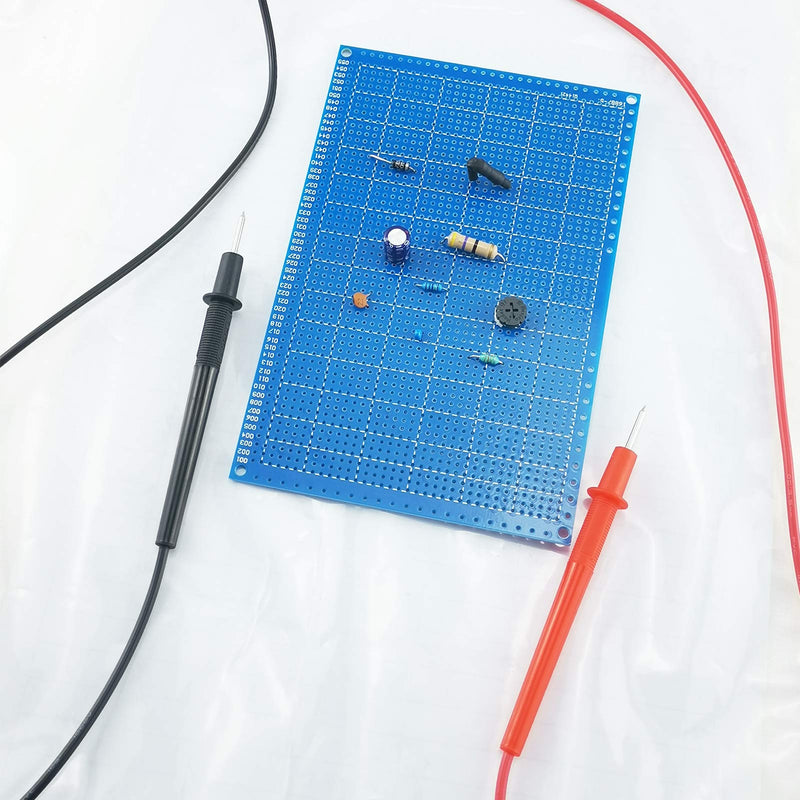 YUNGUI PCB Protoboard,3 Pack PCB Prototype Board Solderable Breadboard for DIY Electronics and Soldering kit(4” X 6”,Blue)