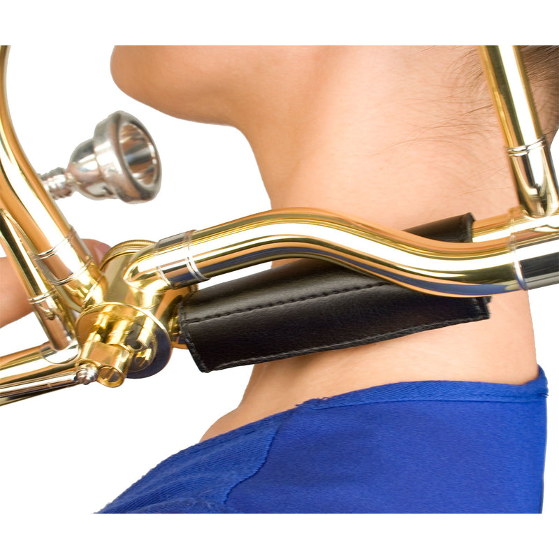 Pro Tec L229 Padded Leather Neck Guard for Trigger Trombones Tenor/Bass Trombone w/ Trigger
