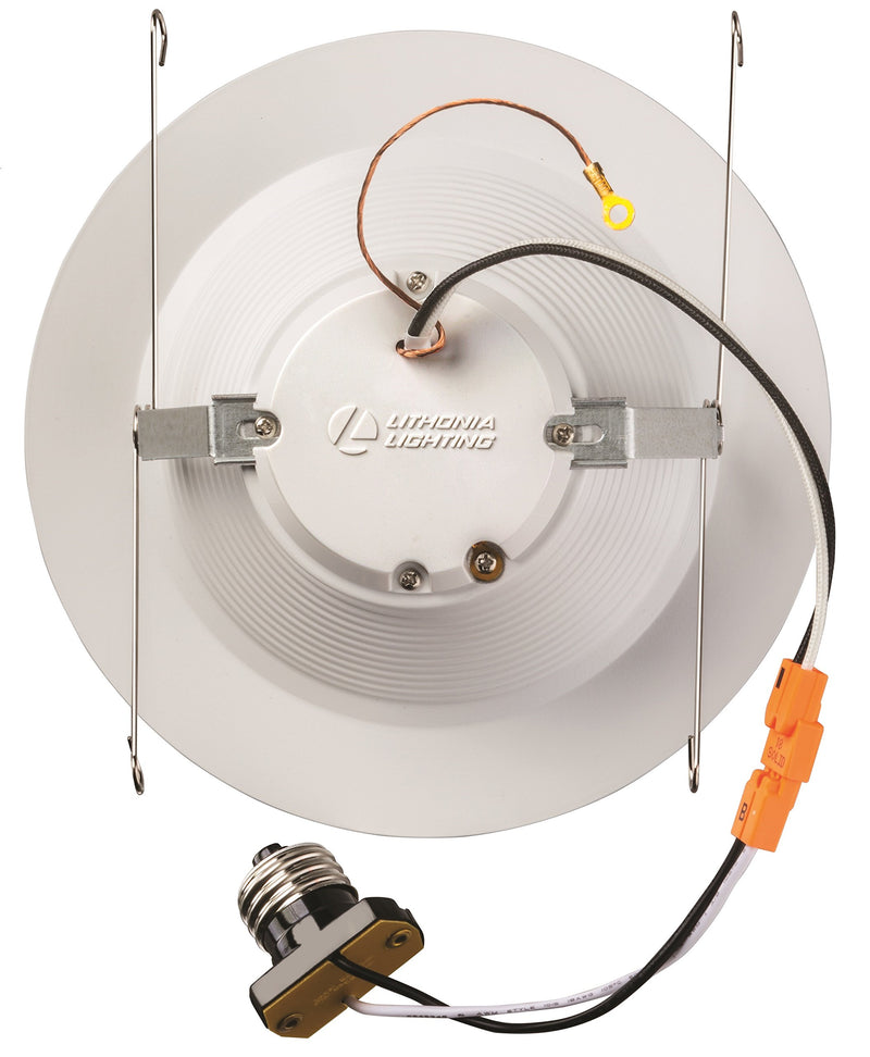 Lithonia Lighting 5/6 Inch White Retrofit LED Recessed Downlight, 12W Dimmable with 4000K Cool White, 845 Lumens 6/5 IN Gen 3 4000k/90cri