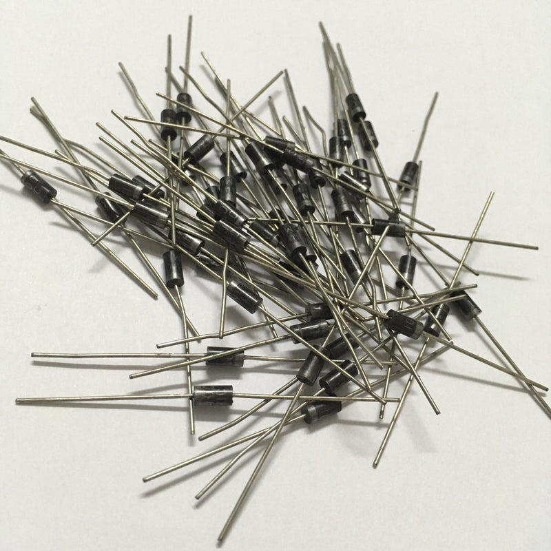 100x 1N4001 Molded Plastic Case Rectifier Diodes, 1A, 50V DO-41
