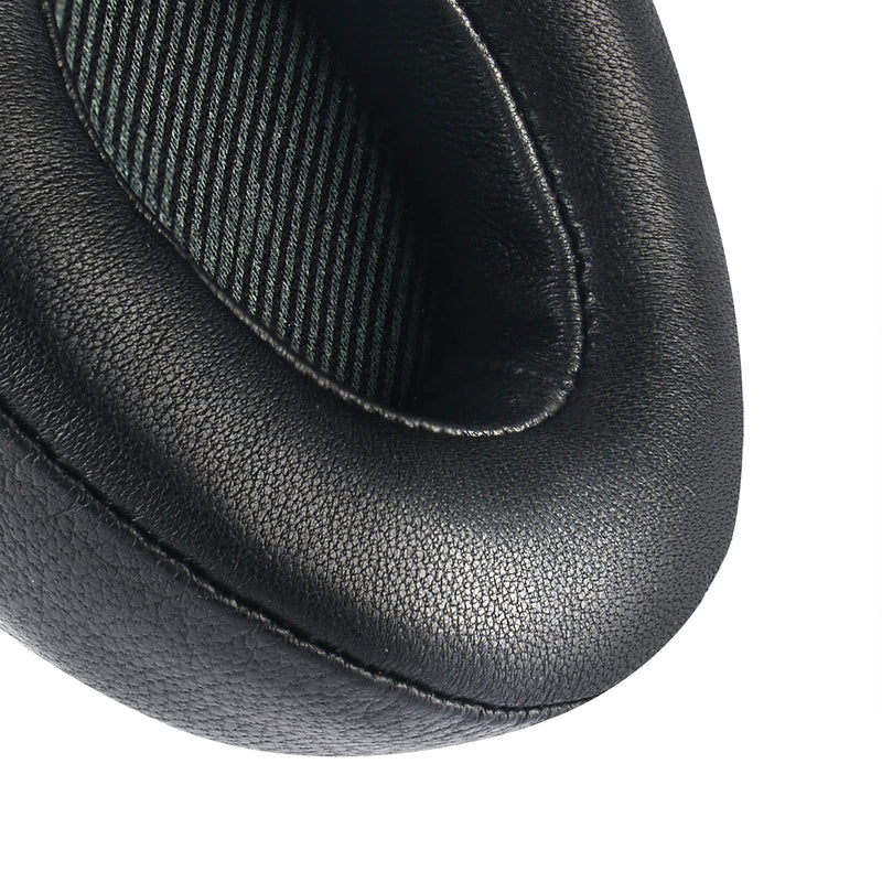 Geekria Elite Sheepskin Replacement Ear Pads for JBL Everest Elite 700, V700NXT Headphones Earpads, Headset Ear Cushion Repair Parts (Black)