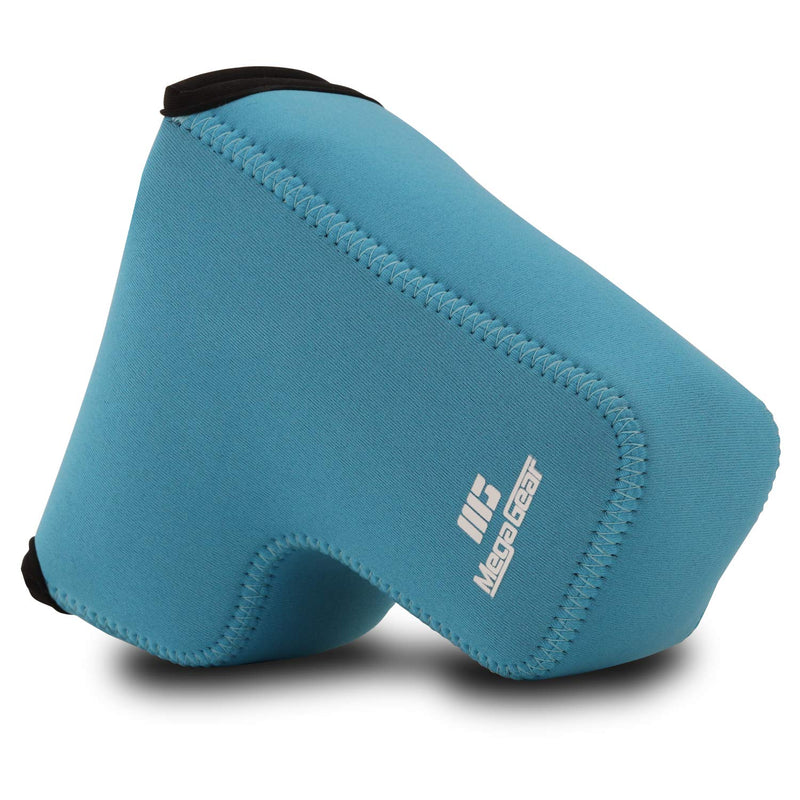 [AUSTRALIA] - MegaGear Ultra Light Neoprene Camera Case Compatible with Sony Alpha A6600 (18-135mm) Blue 