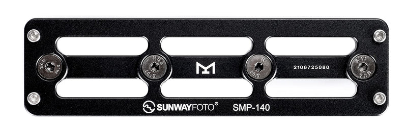 SUNWAYFOTO SMP-140 140mm QR Plate / Rail Arca / RRS Compatible with M-Lok Mount