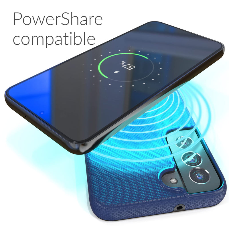[AUSTRALIA] - Crave Dual Guard for Samsung Galaxy S22 Case, Shockproof Protection Dual Layer Case for Samsung Galaxy S22 5G - Navy 
