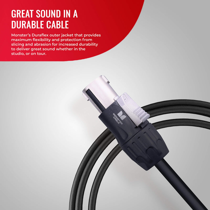 Monster Prolink Studio Pro 2000 Speaker Cable with Speak-on Connectors - Speak-on Plugs, 3 feet 3 ft. - Speak-On plugs
