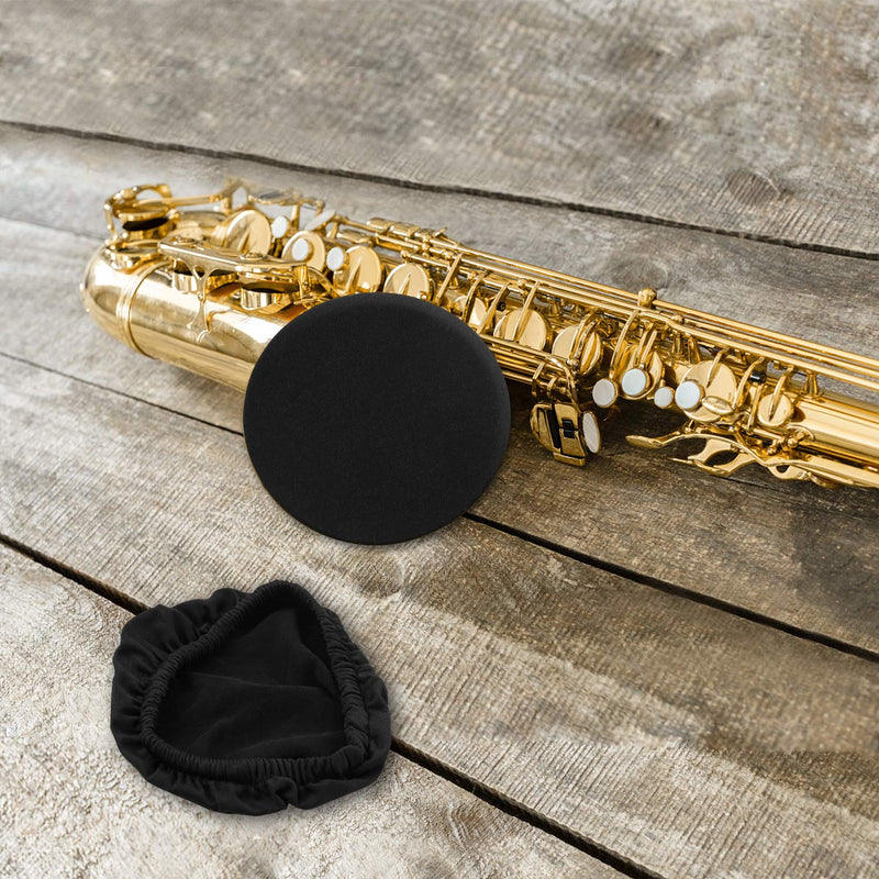 Music Instrument Bell Cover, 4-4.3'', Ideal for Alto Saxophone, Trumpet Bell Cover(Alto Sax Cover) Alto Sax Cover