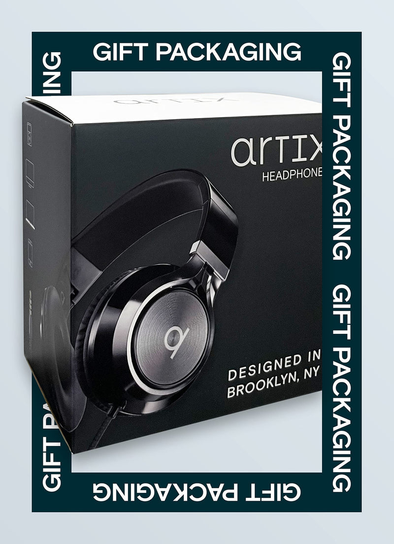 Artix CL750 Foldable Noise Isolating On Ear Headphones & Artix Comfortable Laptop Travel Backpack