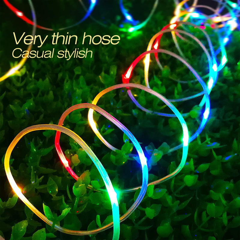 [AUSTRALIA] - zerproc LED String Lights, 100 LED Rope Lights, Battery Operated 33ft 8 Mode Fairy Lights with IR Remote Timer for Easter, Garden, Patio and Indoor Decor, Multi-Color Multicolor 