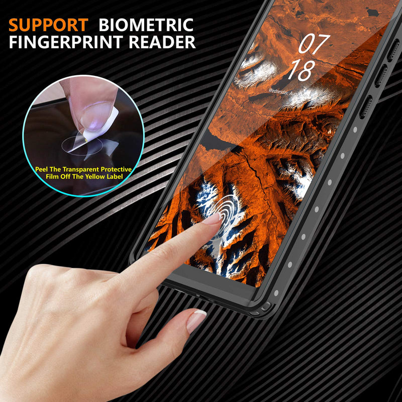 Samsung Galaxy Note 20 Ultra Case, ANTSHARE Note 20 Ultra Waterproof Case IP68 Shockproof Dustproof Case with Built-in Screen Protector 360 Full Body Cover Case for Note 20 Ultra(6.9inch)