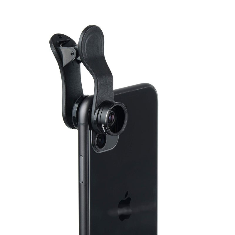 [AUSTRALIA] - Kenko REAL PRO Multi-Coated Glass REAL PRO 0.6x Wide Angle + Macro Clip Lens for Mobile Devices, Black (KRP-065WM) 0.6X WIDE + MACRO 