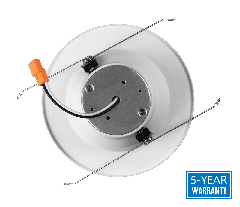 NICOR Lighting DLR565081202KWH LED Downlights, White 2700 Kelvin