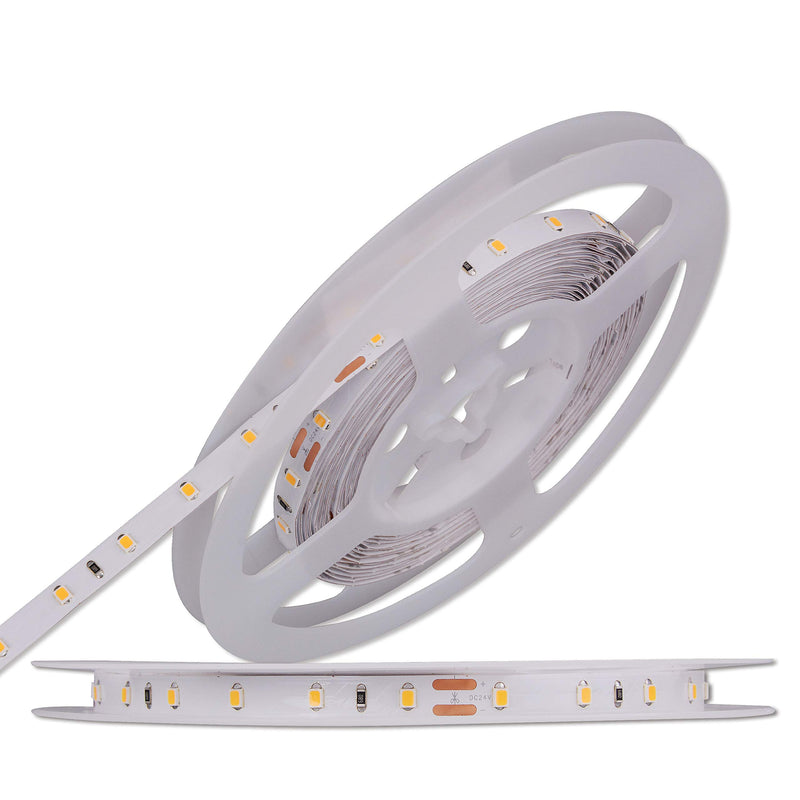 [AUSTRALIA] - JOYLIT 24V Warm White LED Strip Light 16.4ft SMD2835 300LEDs, UL Listed 3700lm High Brightness Dimmable Cuttable 3000K Tape Light for Kitchen Bedroom Living Room Lighting Project 