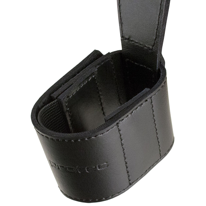 Pro Tec A242 Leather Bassoon Non-Slip Seat Strap with Adjustable Elastic Cup