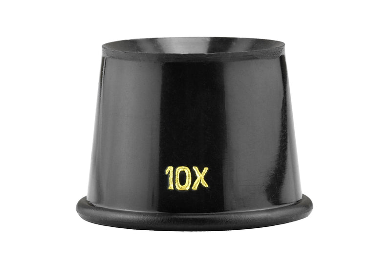 SE 10x Black Plastic Eye Loupe Lens - MI120P