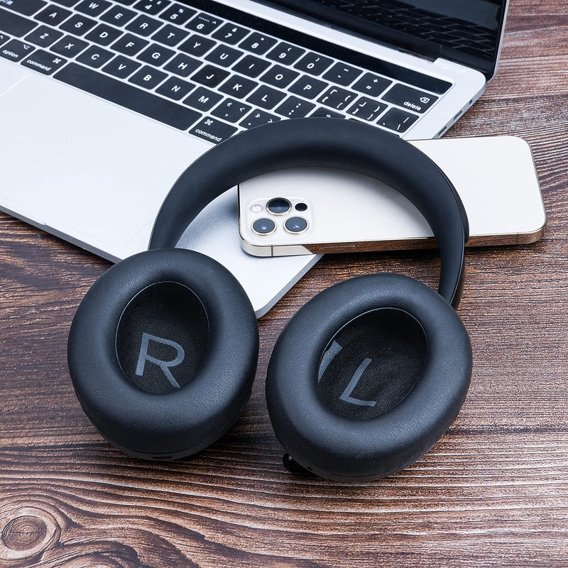 [AUSTRALIA] - SOULWIT Replacement Earpads for Bose 700 (NC700) Wireless Headphones, Ear Pads Cushions with Softer Leather, High-Density Noise Cancelling Foam, Added Thickness - Black 