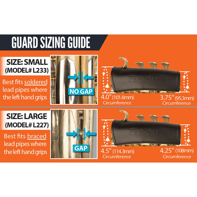 Protec French Horn Hand Guard, Larger, Model L227