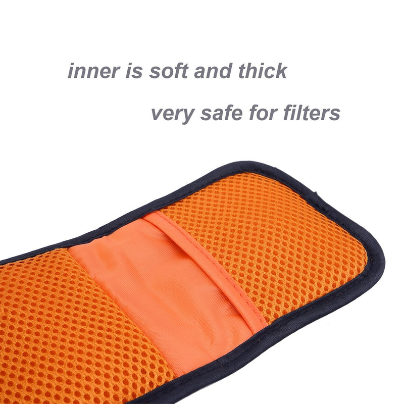 Sunmns 3 Pocket Camera Lens Filter Carry Case Bag Pouch for Filters 25 mm to 77 mm