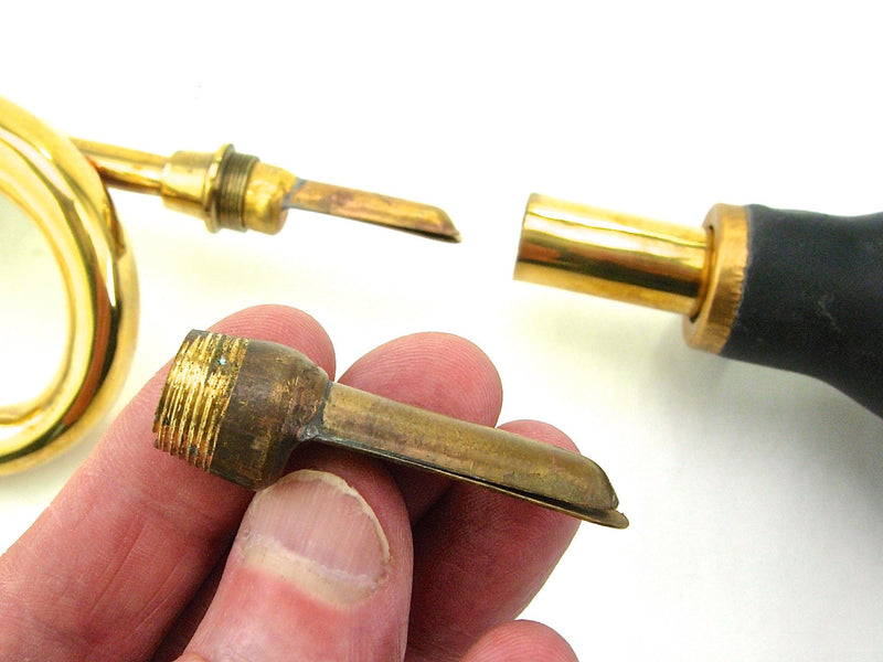 LARGE BRASS REED, fits most bulb horns