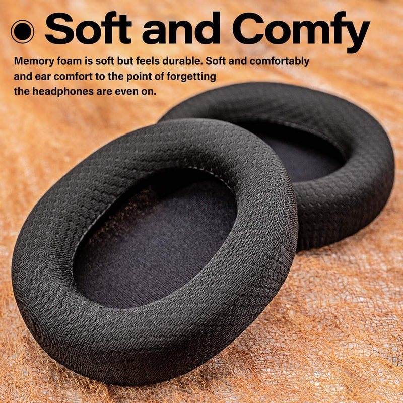 [AUSTRALIA] - Arctis Ear Cushions - Compatible with Arctis 7/5/3, Arctis Pro, Arctis 9X Wireless Headphones I Memory Foam Earpads I Black 