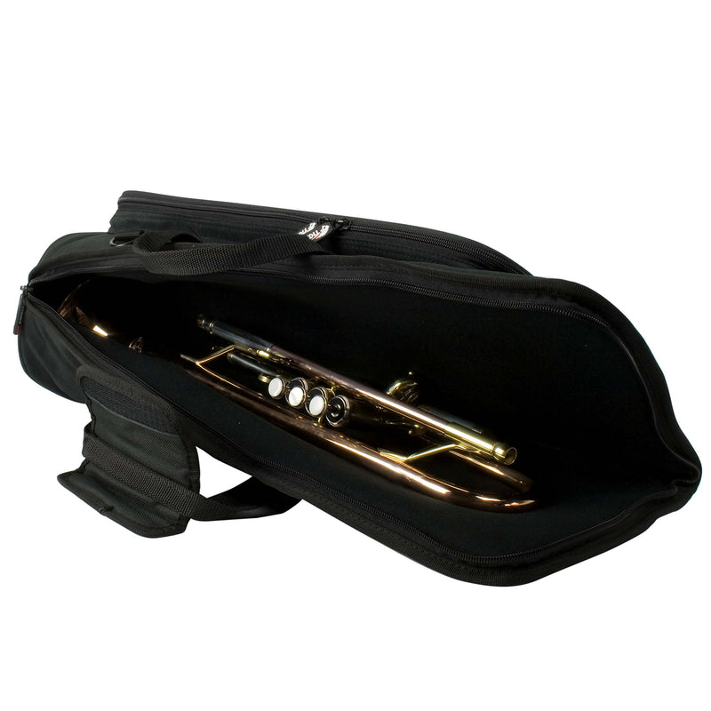 Tiger Padded Trumpet Gig Bag - Black Case