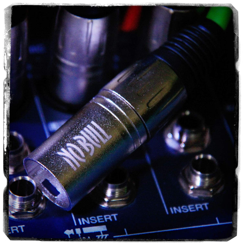 [AUSTRALIA] - Nordell No Bull Music Gear' Premium XLR Cable (Black, 2m): Achieve a Clearer Audio Signal with a High Quality Balanced Male to Female Microphone Lead, plus Cable Tie Black: 2m / 6ft 
