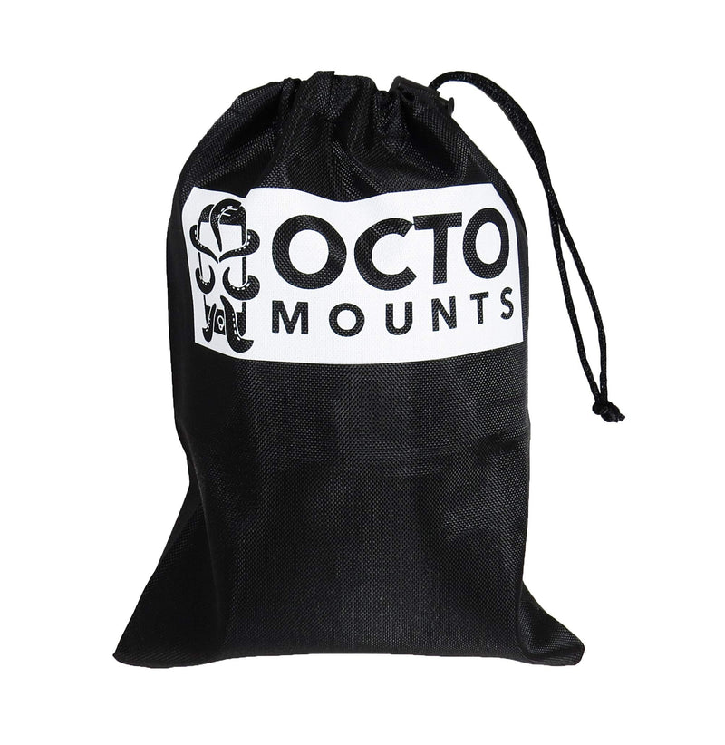OCTO MOUNTS | Universal Smartphone Holder w/GoPro Style Mount Attachment, Tripod Adapter & Screw Adapter for Any Phone. Connect Your Smartphone to Any GoPro Mount or Tripod.