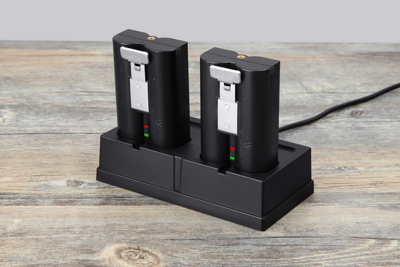 Charging Station Compatible with The Rechargeable Batteries for Ring Spotlight Cam Battery, Ring Video Doorbell 2, Ring Stick Up Cam Battery HD, and Ring Door View Cam