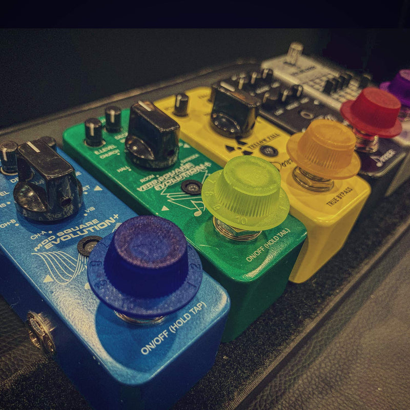 [AUSTRALIA] - Donner T-HAT Guitar Effect Pedal Footswitch Topper, Fashion Hat Design, Anti-Slip Surface, Protection Cap for Guitar Effect Pedal, Make Effect Footboard More Efficient 