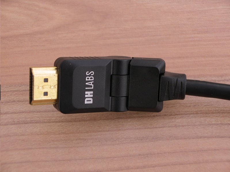 DH Labs Swivel Connector, Black (HDMI-SW 1.0M)