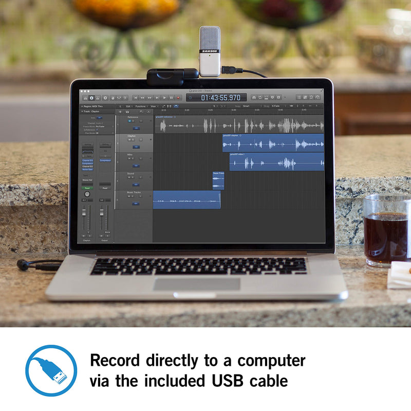 Samson SAGOMIC Go Mic Portable USB Condenser Microphone