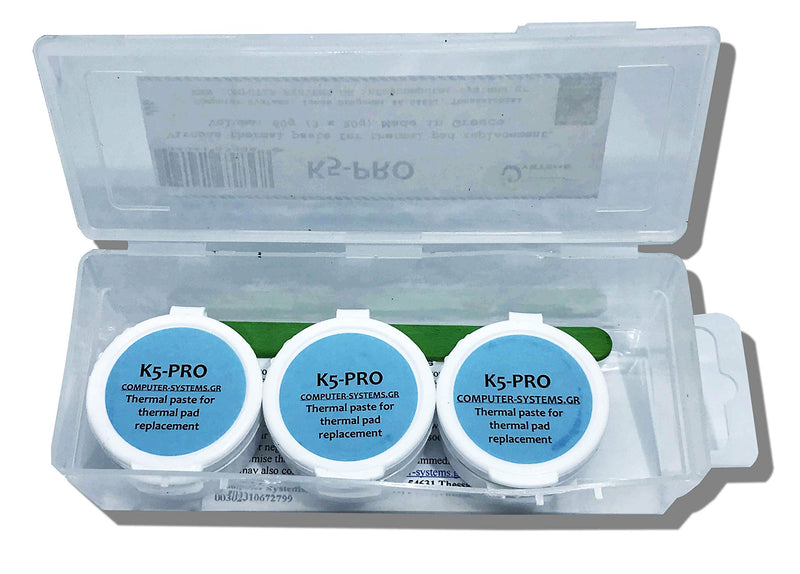 K5 PRO Viscous Thermal Paste for Thermal pad Replacement 60g 3X20g Pack (iPhone, Apple iMac, Sony PS4 & PS3, Xbox, Acer Aspire etc)